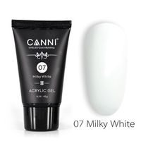 CANNI Akril Gél - HEMA FREE - 45g - No.07 Milky White