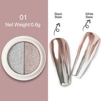 Mirror Powder DOUBLE krómpor - No.01 Bronz
