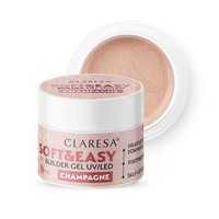 CLARESA Soft&Easy Builder Gél 12g - Champagne / Shimmery