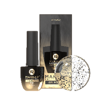 MAKEAR No Wipe Top - Dots Black 8ml