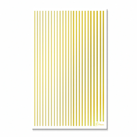 Körömdíszítő csík - Arany