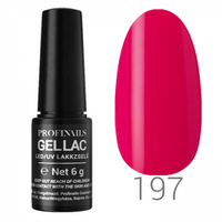 Profinails Gel Lac LED/UV lakkzselé 6gr No.197