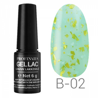 Profinails Gel Lac LED/UV lakkzselé Blooming Flower Collection 6gr No.B-02