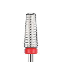 Karbid csiszolófej - hard cone, volcano egyenes végű- finom