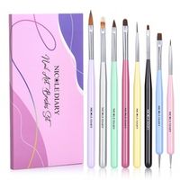 NICOLE DIARY - ecset szett - 8 db-os