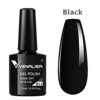 Venalisa UV/LED Gél Lakk No.911 Black 7.5 ml