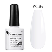 Venalisa UV/LED Gél Lakk No.914 White  7.5 ml