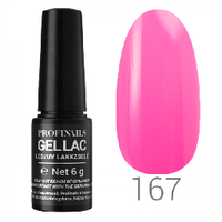 Profinails Gel Lac LED/UV lakkzselé 6gr No.167