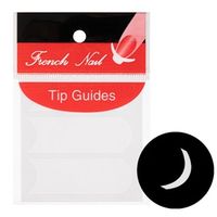 Öntapadó matrica francia köröm készítéséhez - Íves