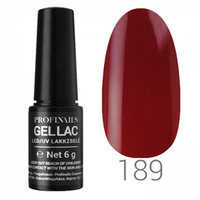 Profinails Gel Lac LED/UV lakkzselé 6gr No.189