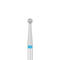 Gyémántporos csiszolófej - Gömb 2,3mm - közepes (kék)