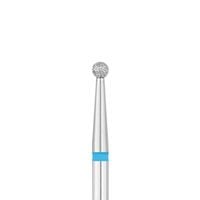 Gyémántporos csiszolófej - Gömb 2,3mm - közepes (kék)