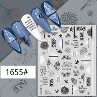 Köröm matrica 3D-s No.JO1655 -128