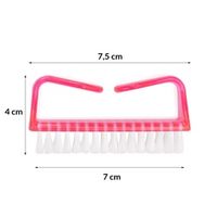 Portalanító kefe - Közepes - Pink