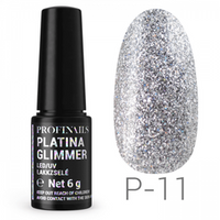 Profinails Platina Glimmer LED/UV lakkzselé 6gr P-11