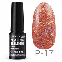 Profinails Platina Glimmer LED/UV lakkzselé 6gr P-17