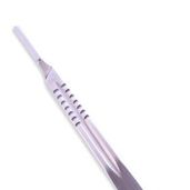 Pedikűrös szikenyél 4" | Rozsdamentes