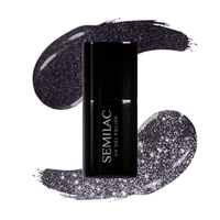 SEMILAC UV/LED Gél Lakk 7ml - 399 - HEMA FREE - Dark & Spark