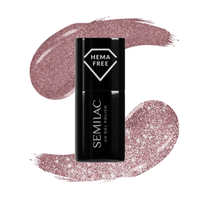 SEMILAC UV/LED Gél Lakk 7ml - 395 - HEMA FREE - Dawn till Dusk