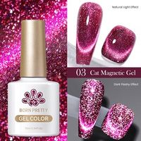 Born Pretty Cat Magnetic UV/LED gél lakk 10 ml - CM03