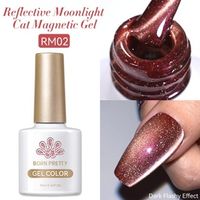 Born Pretty Reflective Moonlight Cat Magnetic UV/LED gél lakk 10 ml - RM02