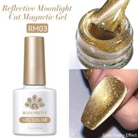 Born Pretty Reflective Moonlight Cat Magnetic UV/LED gél lakk 10 ml - RM03