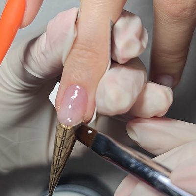 Vékony alap megépítése őszi körömhöz