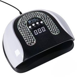 C12 Plus UV/LED Műkörmös Lámpa - 256W 57LED-fent-