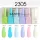 CANNI HEMA FREE UV/LED gél lakk szett 6x9ml - 2305 - Colorful Kaleidoscope