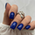 SEMILAC UV/LED Gél Lakk 7ml - 308 - Festive Blue