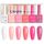 CANNI HEMA FREE UV/LED gél lakk szett 6x9ml - 2311 -  Blush Bliss Bouquet