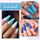 CANNI HEMA FREE UV/LED gél lakk szett 6x9ml - 2313 - Crystal Clear Waters