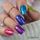 CLARESA UV/LED Rainbow Jello Base - Violet