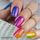 CLARESA UV/LED Rainbow Jello Base - Violet
