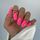 MAKEAR Rubber Base Juicy 8ml - CRB14 Pop Pink
