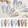 CANNI HEMA FREE  szett 8x9ml - No.12 - Dawn Crystal Flash Collection