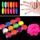 Neon pigment por szett - 12db-os