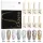 CANNI HEMA FREE  szett 8x9ml - No.12 - Dawn Crystal Flash Collection