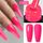 Born Pretty Pro UV/LED HEMA FREE gél lakk 15 ml - C052 - Neon Red Orange