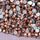 Körömdíszítő strasszkövek 200 db - Rose Gold ss3