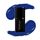 SEMILAC UV/LED Gél Lakk 7ml - 308 - Festive Blue
