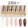 CANNI HEMA FREE UV/LED gél lakk szett 6x9ml - 2306 - Translucid Glamour