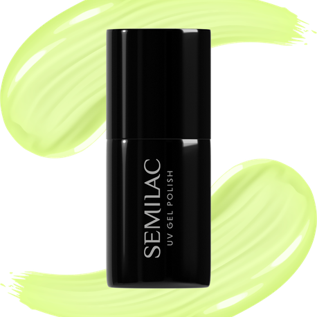 SEMILAC UV/LED Gél Lakk 7ml - 604 - HEMA FREE - Luminous Lemon