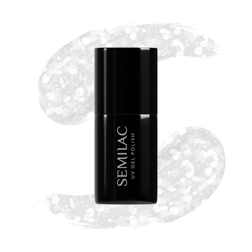 SEMILAC UV/LED Gél Lakk 7ml - 490 -HEMA FREE - Ice Crushed
