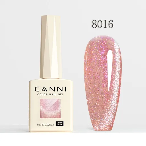 CANNI HEMA FREE UV/LED gél lakk 9ml No.8016
