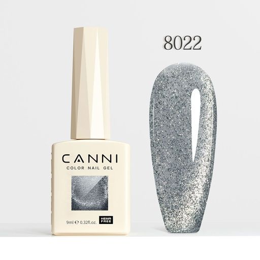 CANNI HEMA FREE UV/LED gél lakk 9ml No.8022