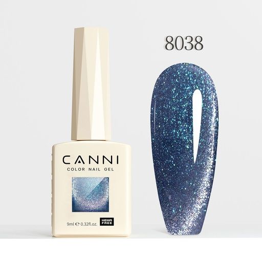 CANNI HEMA FREE UV/LED gél lakk 9ml No.8038