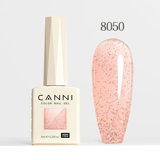 CANNI HEMA FREE UV/LED gél lakk 9ml No.8050