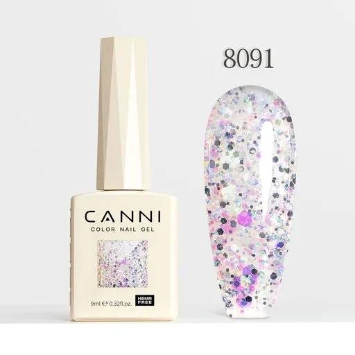 CANNI HEMA FREE UV/LED gél lakk 9ml No.8091