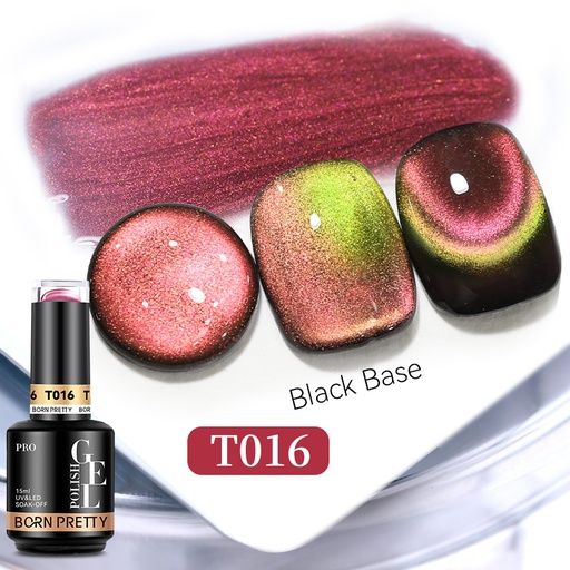 BORN PRETTY PRO UV/LED gél lakk 15 ml - T016 - Double Light Cat Eye